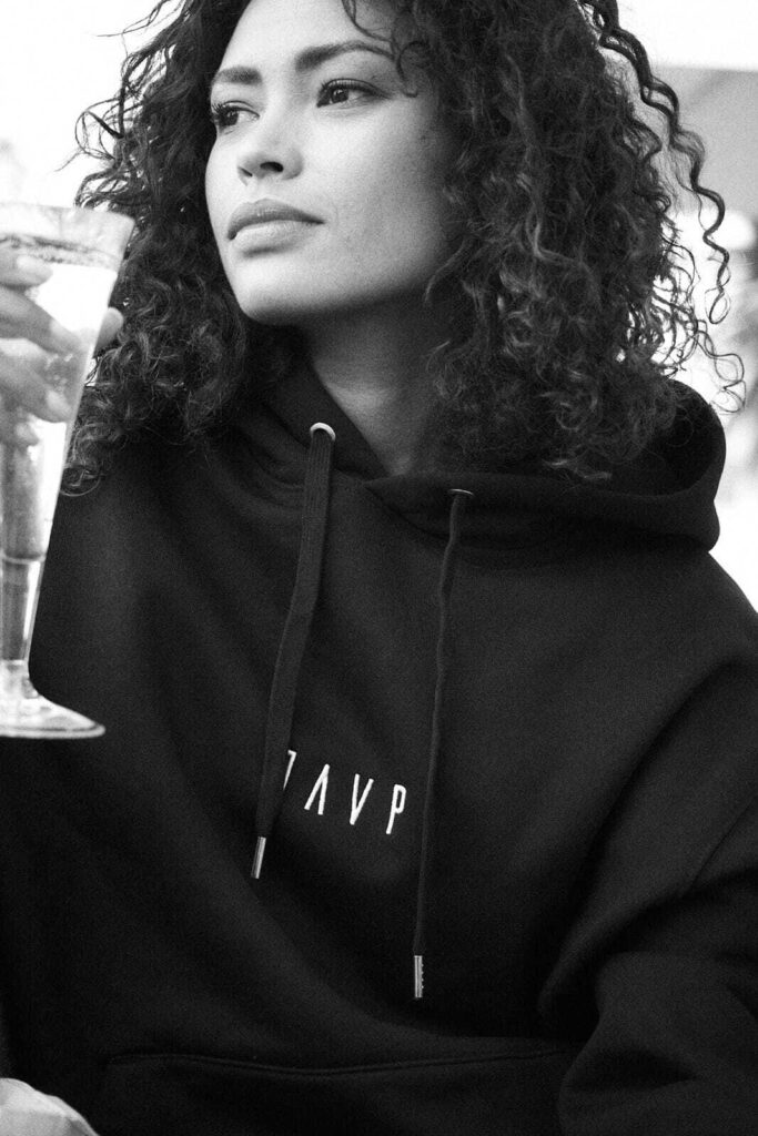 White RAVP Studios t-shirt – creative video production merchandise